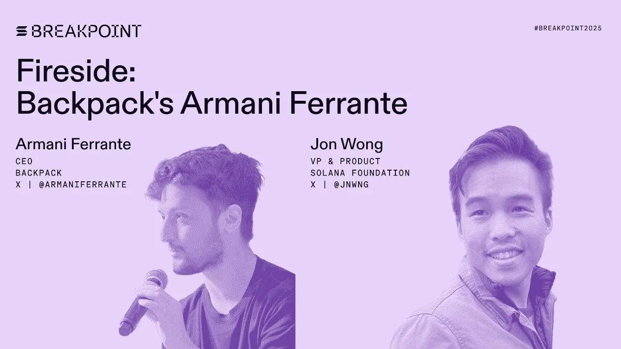 Fireside: Backpack's Armani Ferrante